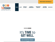 Tablet Screenshot of mpoweryou.org